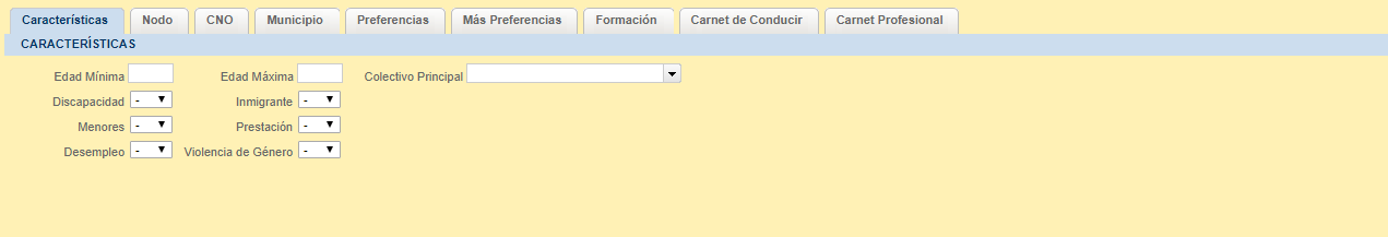 Búsqueda Ofertas