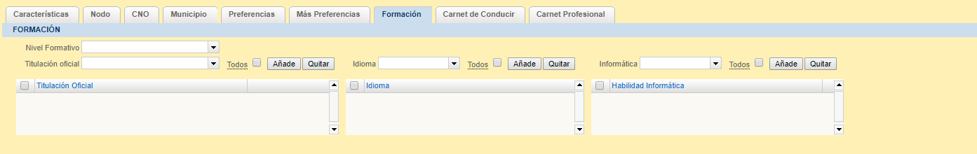 Búsqueda Ofertas